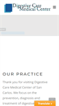 Mobile Screenshot of digestivecarecenter.com