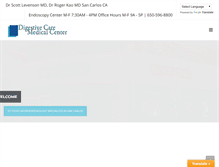 Tablet Screenshot of digestivecarecenter.com